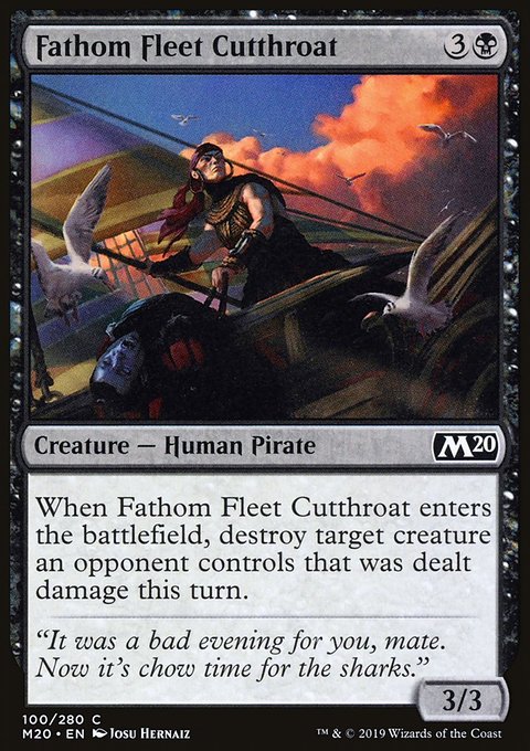 Core Set 2020: Fathom Fleet Cutthroat