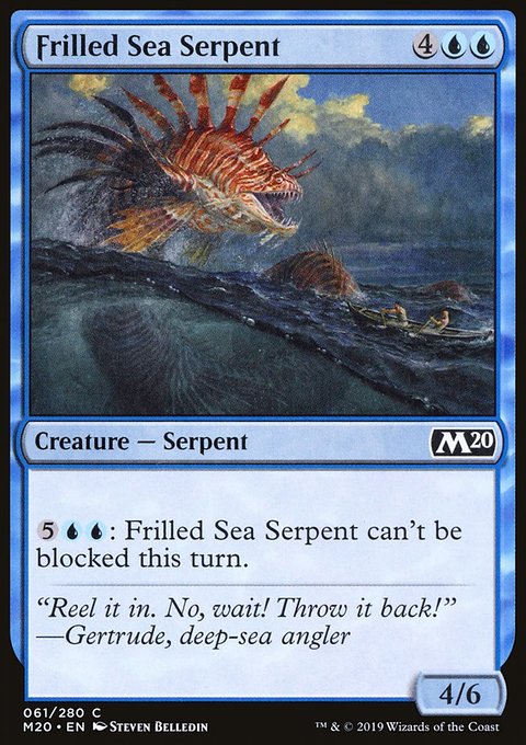 Core Set 2020: Frilled Sea Serpent
