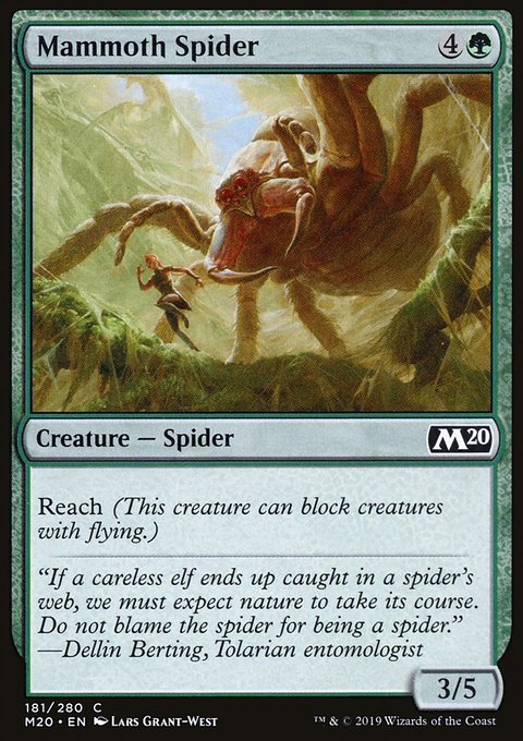 Core Set 2020: Mammoth Spider