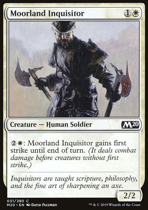 Core Set 2020: Moorland Inquisitor