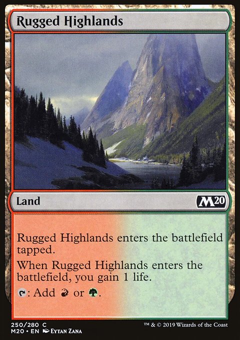 Core Set 2020: Rugged Highlands