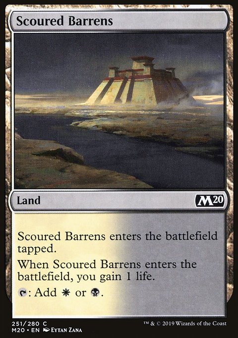 Core Set 2020: Scoured Barrens