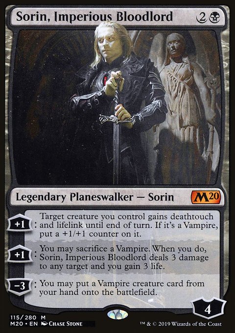 Core Set 2020: Sorin, Imperious Bloodlord