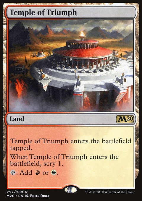 Core Set 2020: Temple of Triumph