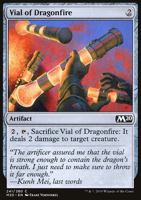 Core Set 2020: Vial of Dragonfire