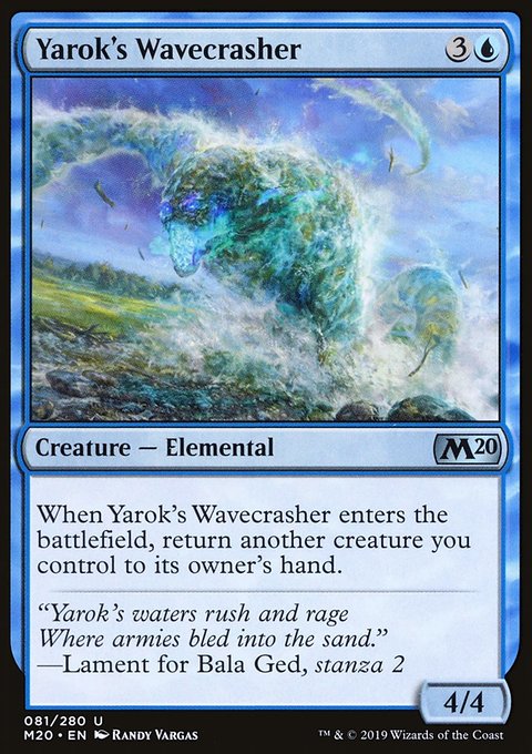 Core Set 2020: Yarok's Wavecrasher
