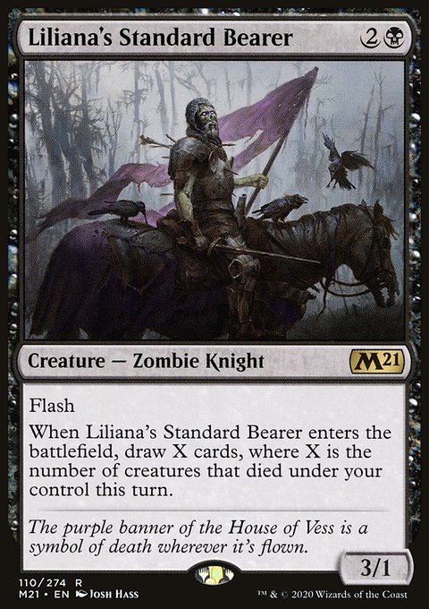 Core Set 2021: Liliana's Standard Bearer