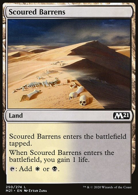 Core Set 2021: Scoured Barrens