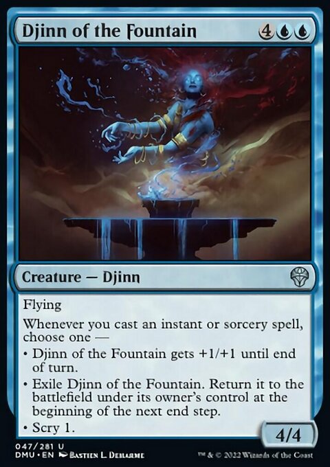 Dominaria United: Djinn of the Fountain