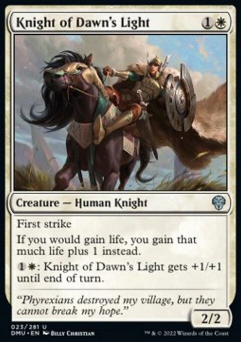 Dominaria United: Knight of Dawn's Light