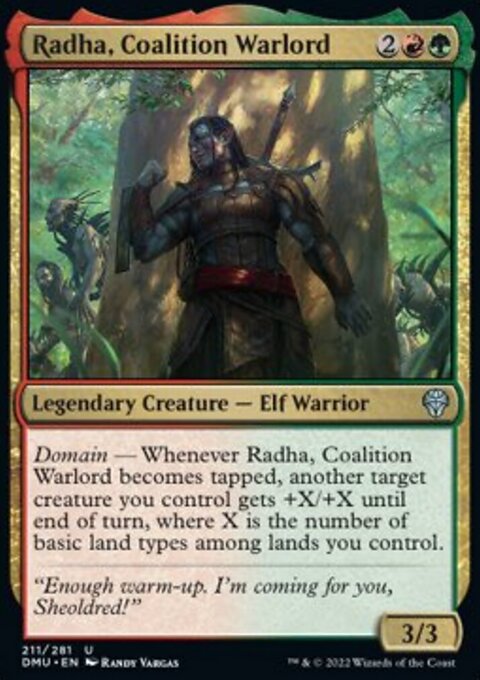 Dominaria United: Radha, Coalition Warlord