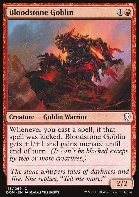 Dominaria: Bloodstone Goblin