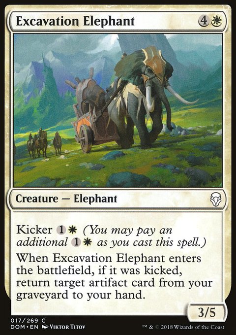 Dominaria: Excavation Elephant
