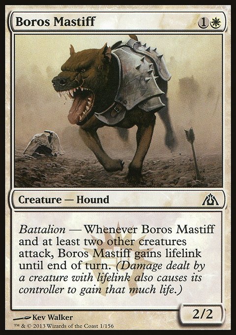 Dragon's Maze: Boros Mastiff