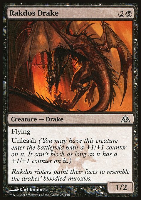 Dragon's Maze: Rakdos Drake