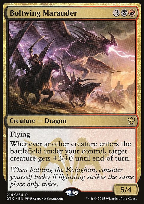 Dragons of Tarkir: Boltwing Marauder