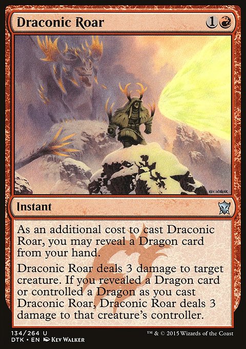 Dragons of Tarkir: Draconic Roar