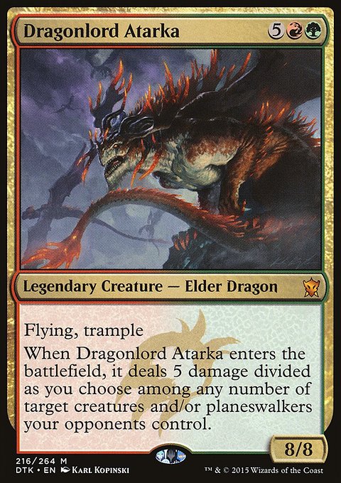 Dragons of Tarkir: Dragonlord Atarka