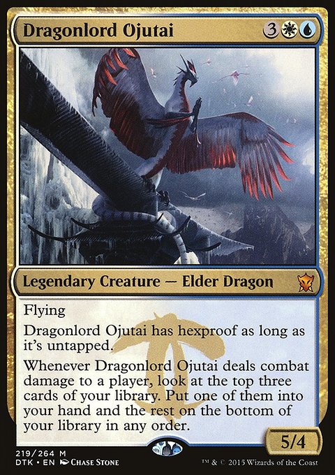 Dragons of Tarkir: Dragonlord Ojutai