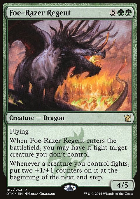 Dragons of Tarkir: Foe-Razer Regent