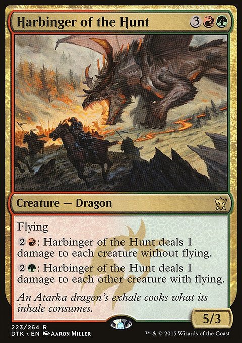 Dragons of Tarkir: Harbinger of the Hunt