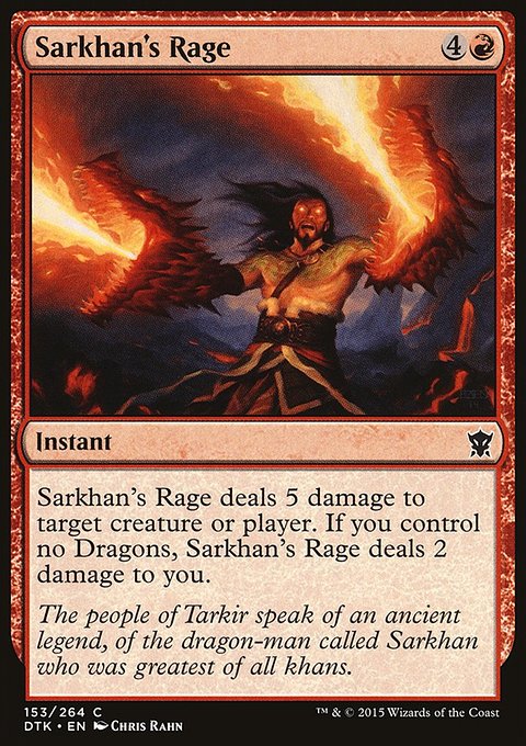 Dragons of Tarkir: Sarkhan's Rage