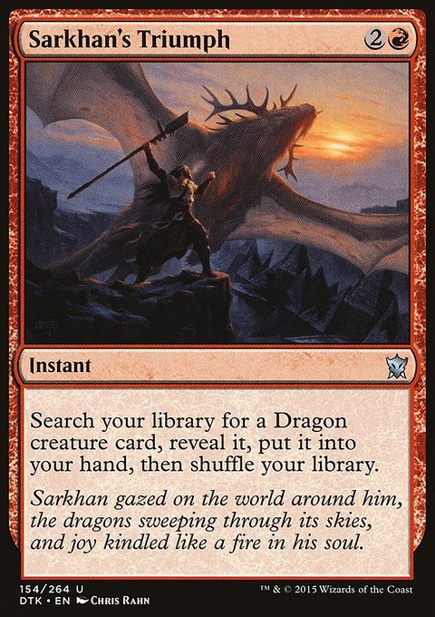 Dragons of Tarkir: Sarkhan's Triumph