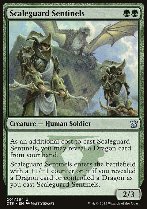 Dragons of Tarkir: Scaleguard Sentinels