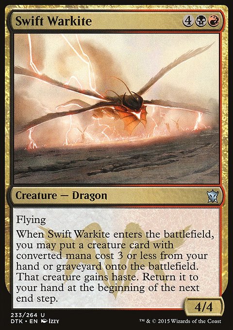 Dragons of Tarkir: Swift Warkite