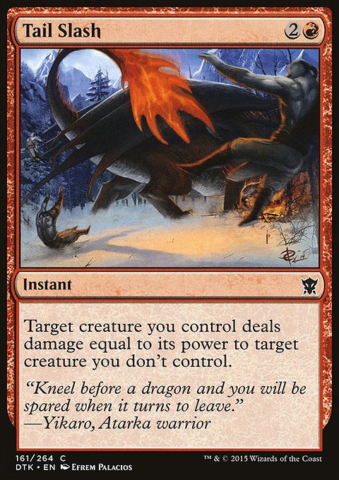Dragons of Tarkir: Tail Slash