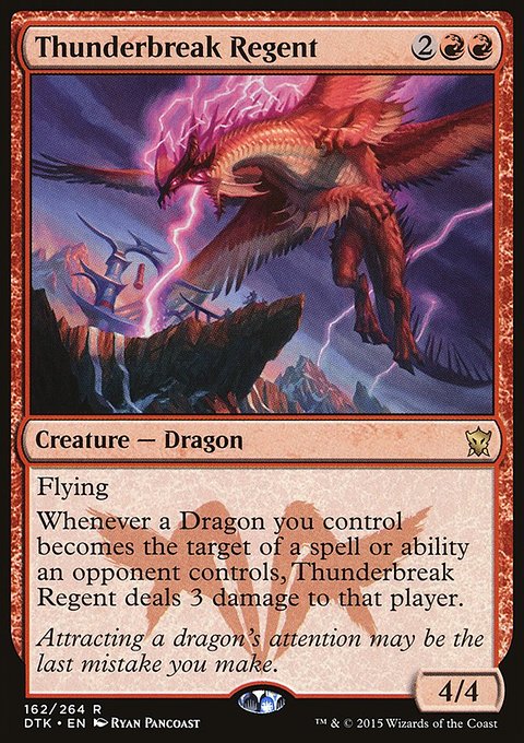 Dragons of Tarkir: Thunderbreak Regent