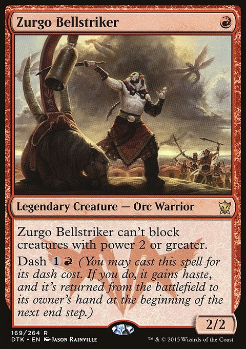 Dragons of Tarkir: Zurgo Bellstriker