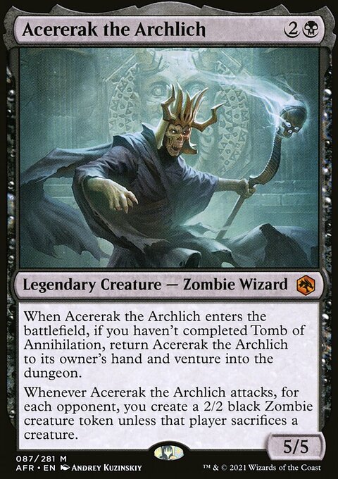 Dungeons & Dragons: Adventures in the Forgotten Realms: Acererak the Archlich