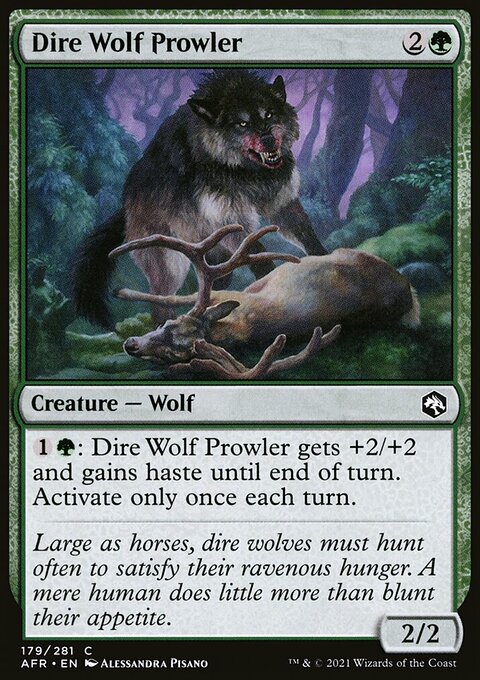 Dungeons & Dragons: Adventures in the Forgotten Realms: Dire Wolf Prowler