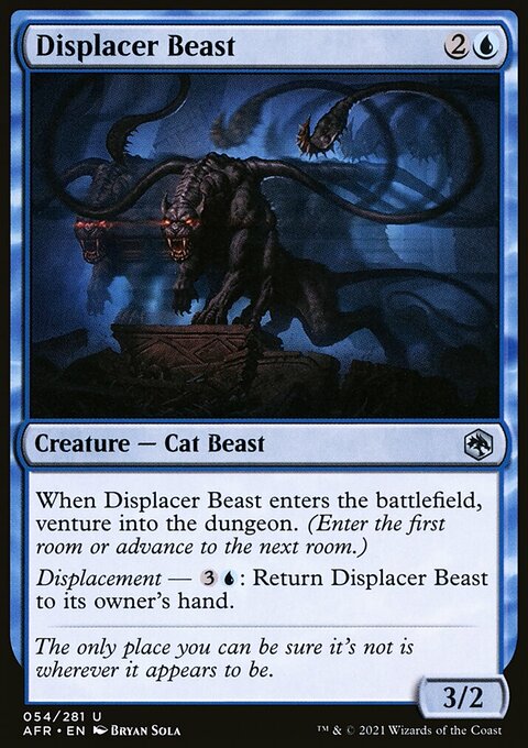 Dungeons & Dragons: Adventures in the Forgotten Realms: Displacer Beast