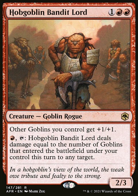 Dungeons & Dragons: Adventures in the Forgotten Realms: Hobgoblin Bandit Lord