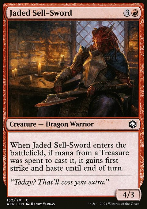 Dungeons & Dragons: Adventures in the Forgotten Realms: Jaded Sell-Sword