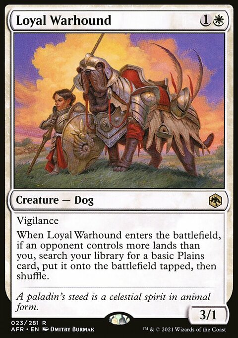 Dungeons & Dragons: Adventures in the Forgotten Realms: Loyal Warhound