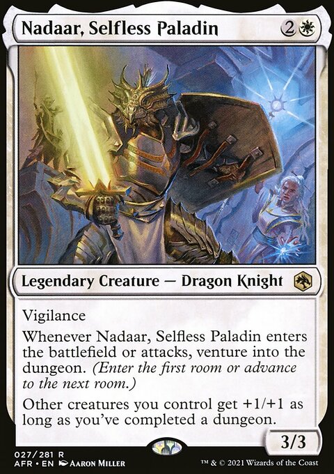 Dungeons & Dragons: Adventures in the Forgotten Realms: Nadaar, Selfless Paladin