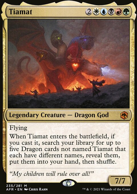 Dungeons & Dragons: Adventures in the Forgotten Realms: Tiamat