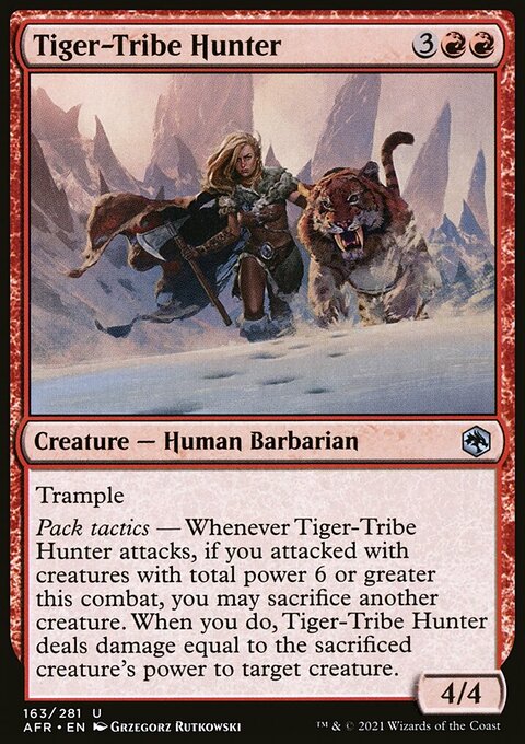 Dungeons & Dragons: Adventures in the Forgotten Realms: Tiger-Tribe Hunter