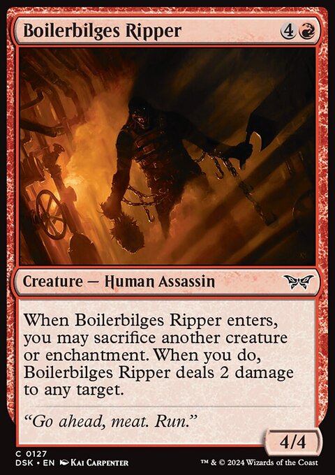 Duskmourn: House of Horror: Boilerbilges Ripper