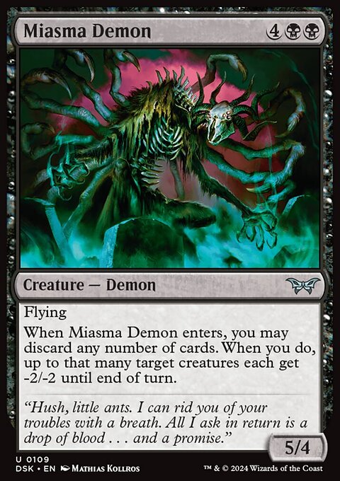 Duskmourn: House of Horror: Miasma Demon