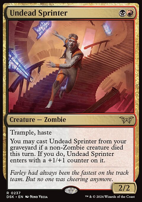 Duskmourn: House of Horror: Undead Sprinter