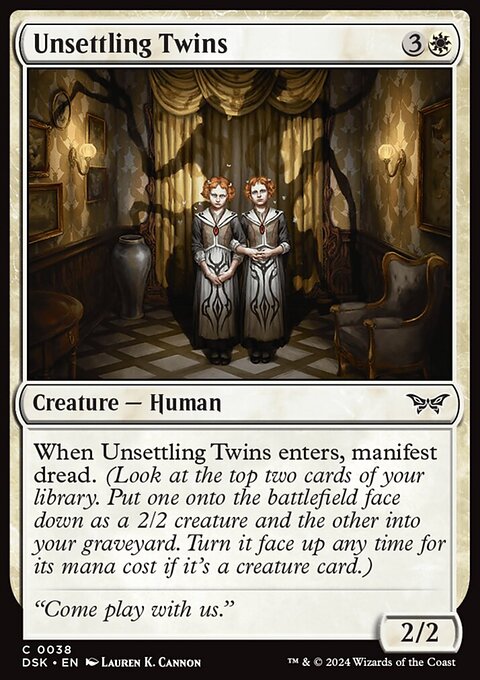 Duskmourn: House of Horror: Unsettling Twins