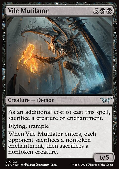 Duskmourn: House of Horror: Vile Mutilator