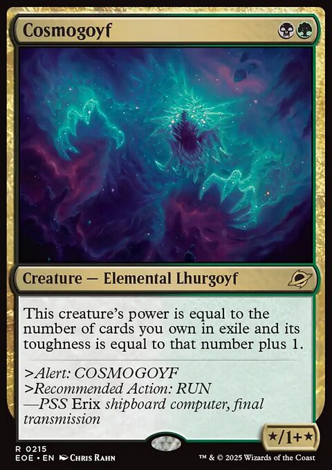 Edge of Eternities: Cosmogoyf