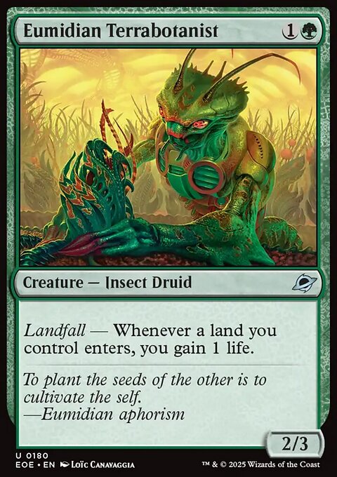 Edge of Eternities: Eumidian Terrabotanist