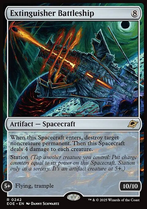 Edge of Eternities: Extinguisher Battleship