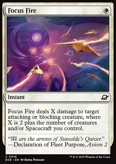 Edge of Eternities: Focus Fire